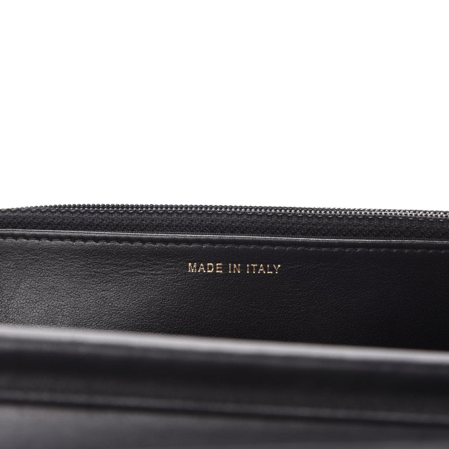 Caviar Quilted Boy Wallet On Chain WOC Black