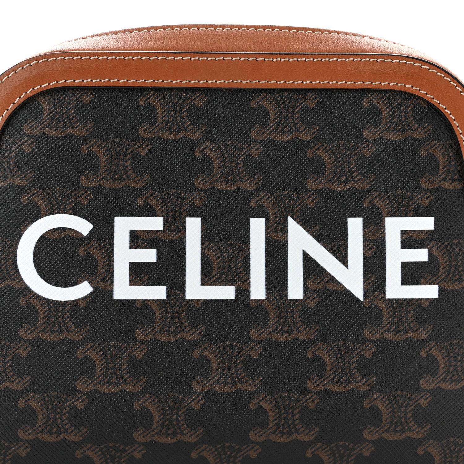 Celine Triomphe Canvas Small Camera Bag Tan 9 of 11