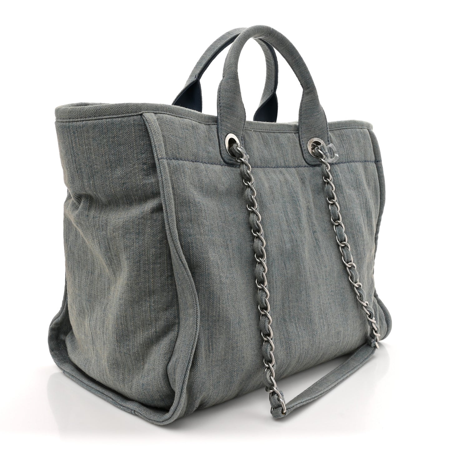 Denim Medium Deauville Tote Light Blue