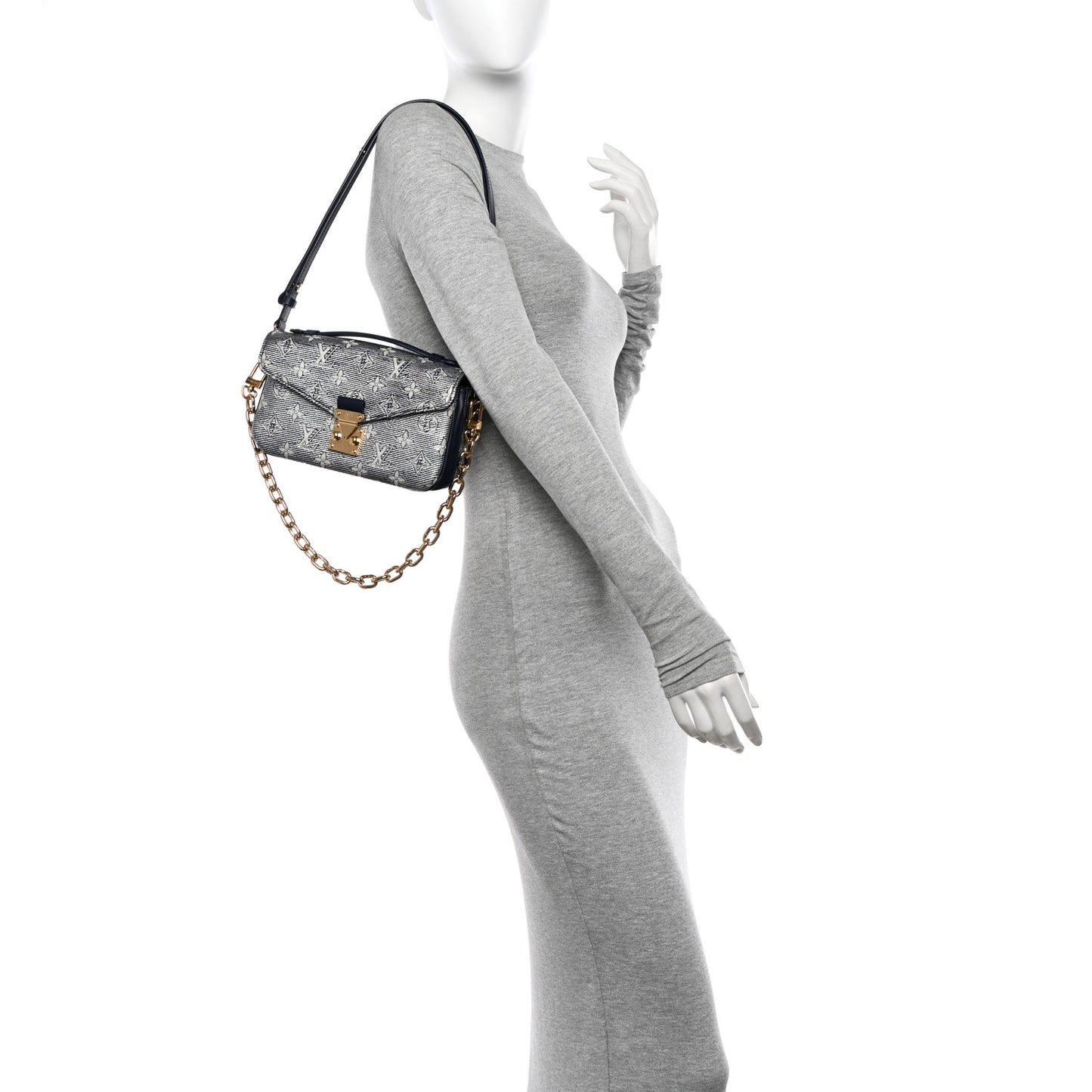 Monoglam Pochette Metis East West Blue