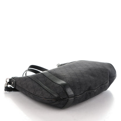 Gucci Monogram Medium Abbey Convertible Tote Black 4 of 9
