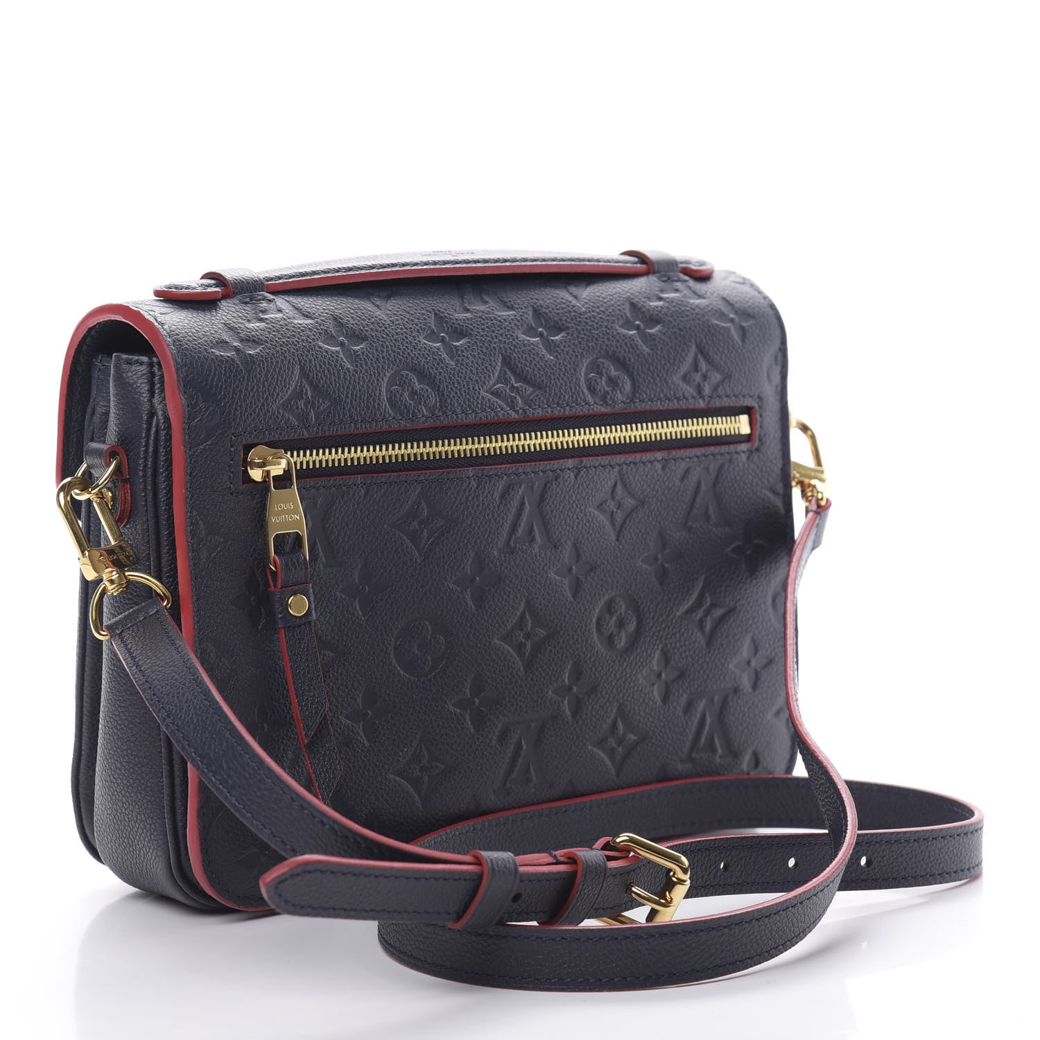 Louis Vuitton Empreinte Pochette Metis Marine Rouge 3 of 14