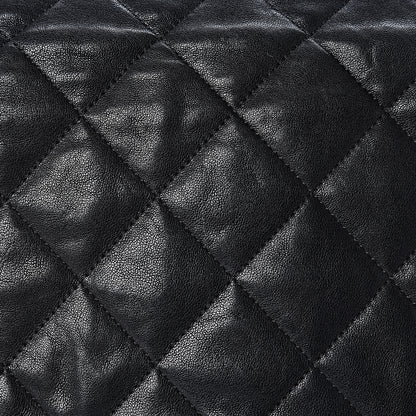 Chanel Washed Lambskin Quilted Maxi Chain Around Flap Black 11 of 15