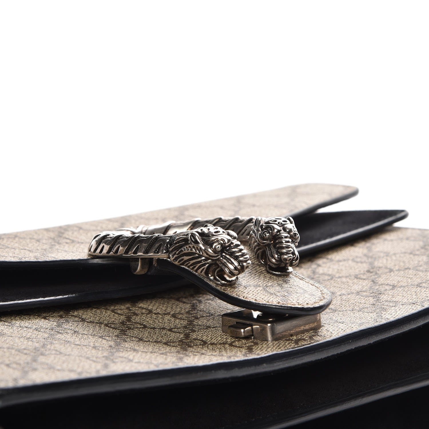 Gucci GG Supreme Monogram Small Dionysus Shoulder Bag Black 5 of 8