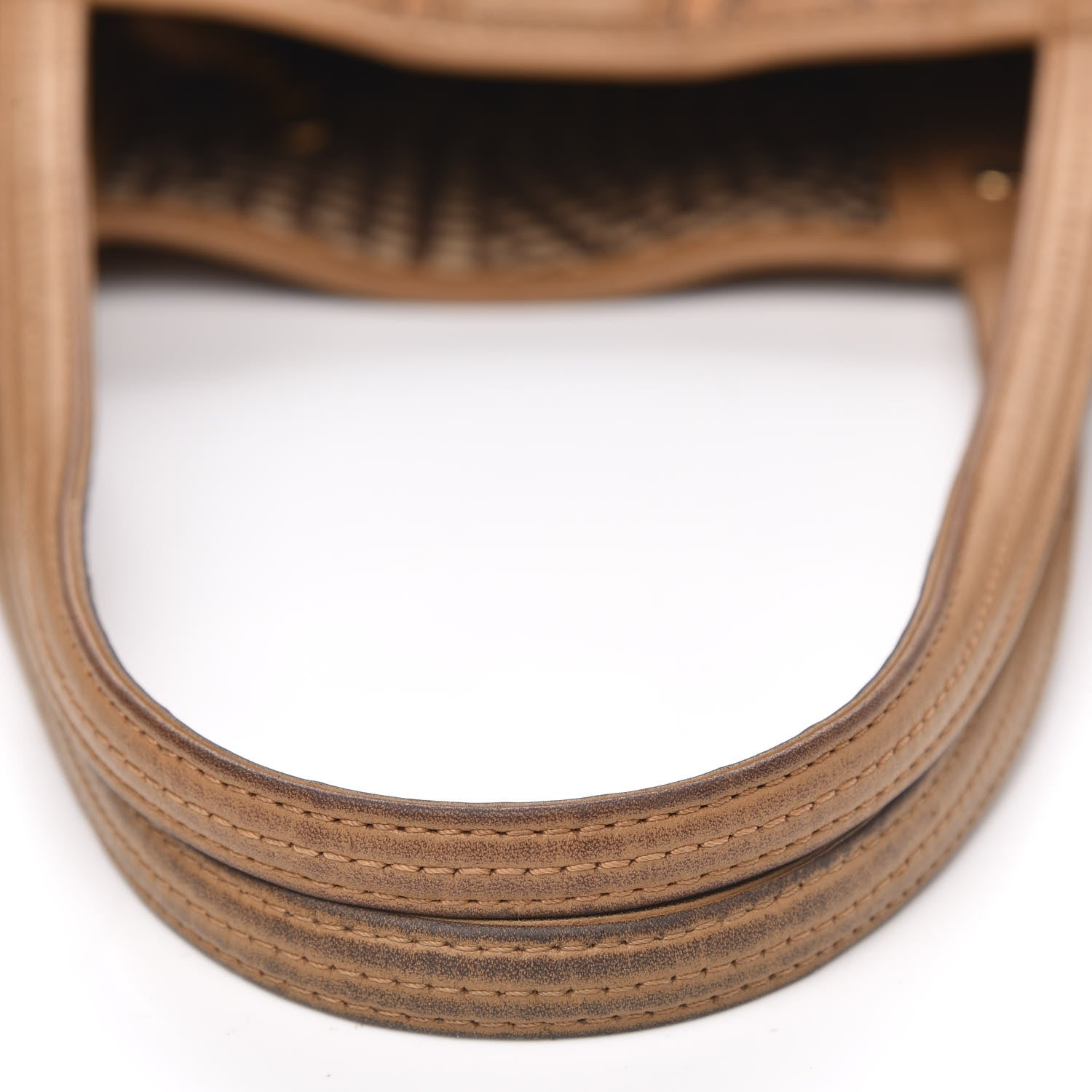 MCM Visetos Medium Liz Reversible Shopper Tote Cognac 14 of 21