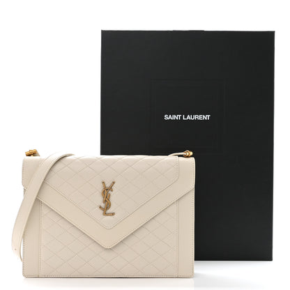 Saint Laurent Lambskin Quilted Mini Gaby Satchel Crema Soft 11 of 11