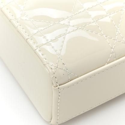 Christian Dior Patent Cannage Small Lady D-Joy Latte 9 of 11