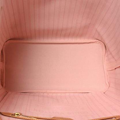 Louis Vuitton Damier Azur Neo Neverfull MM Rose Ballerine 6 of 10