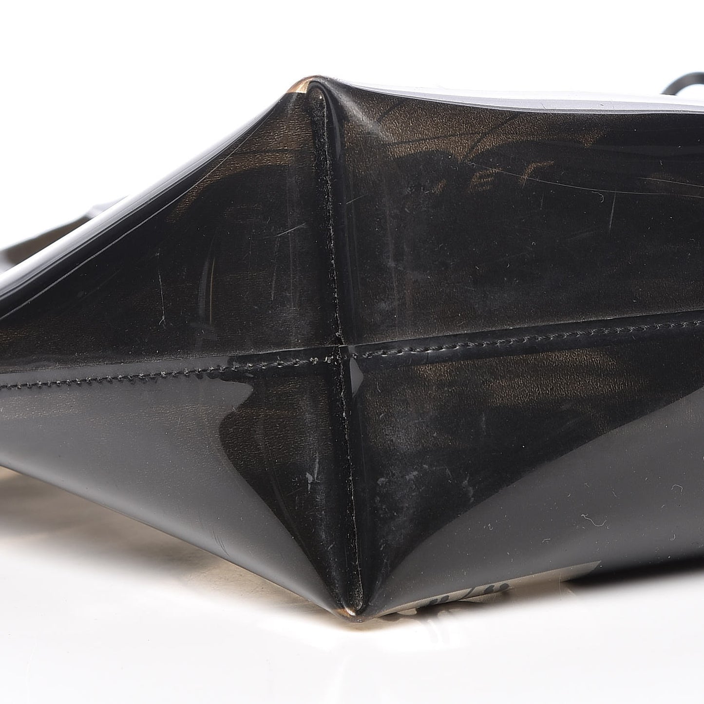 Vinyl Coco Window Tote Black