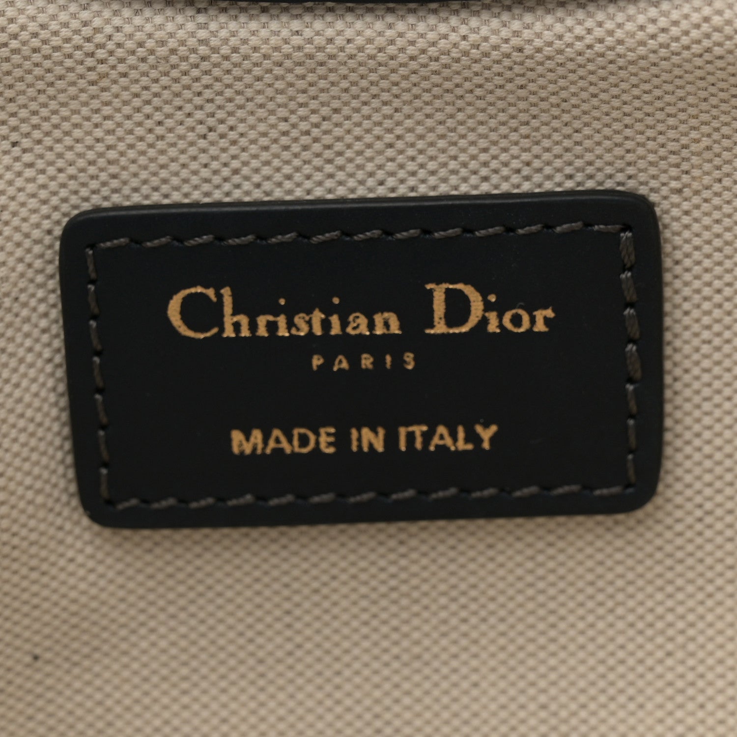 Christian Dior Oblique Fold Over Clutch Blue 6 of 10