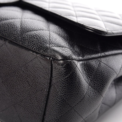Chanel Caviar Quilted Maxi Double Flap Black 15 of 18