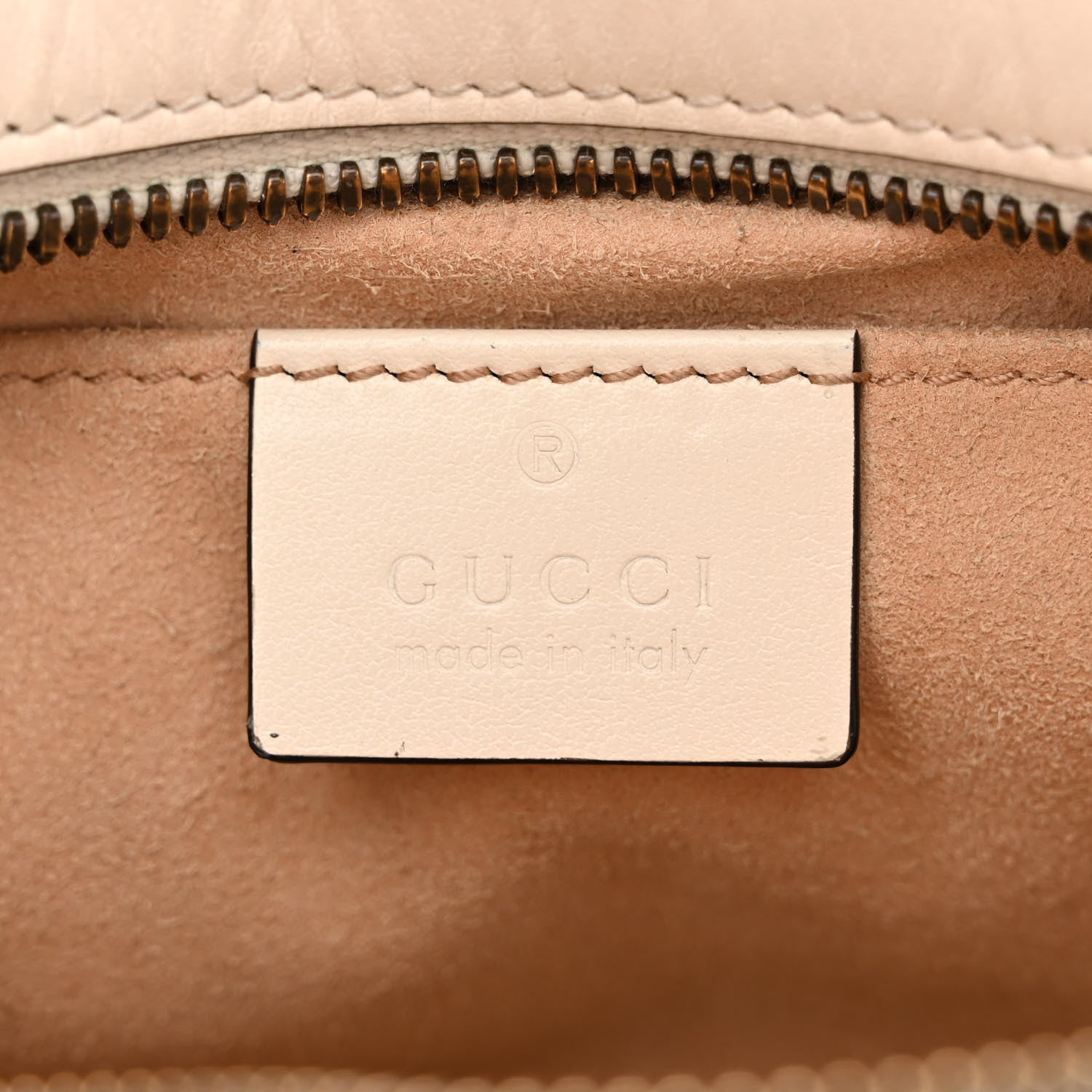 Gucci Calfskin Matelasse Small GG Marmont Chain Shoulder Bag White 6 of 11