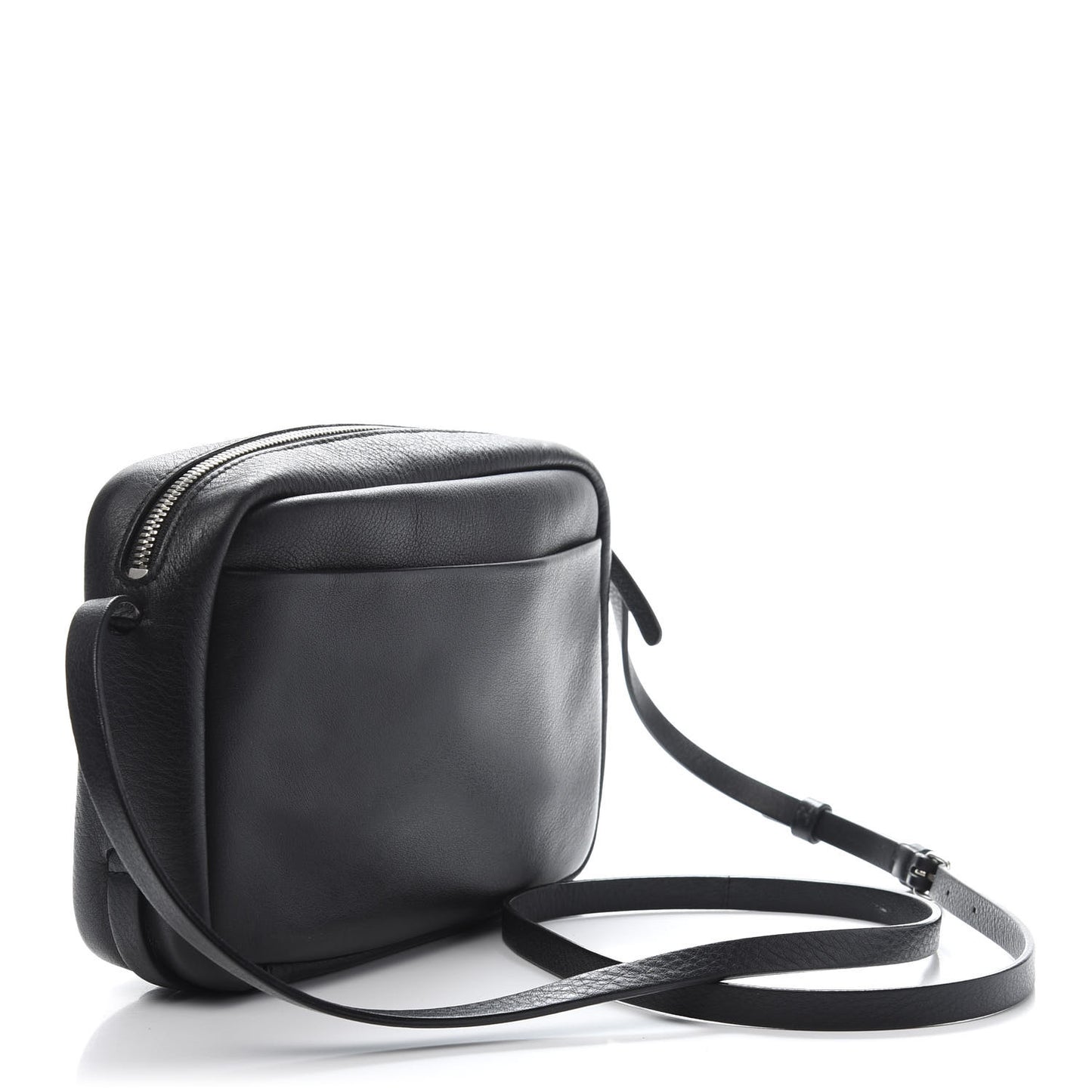Calfskin Logo S Everyday Camera Bag Black