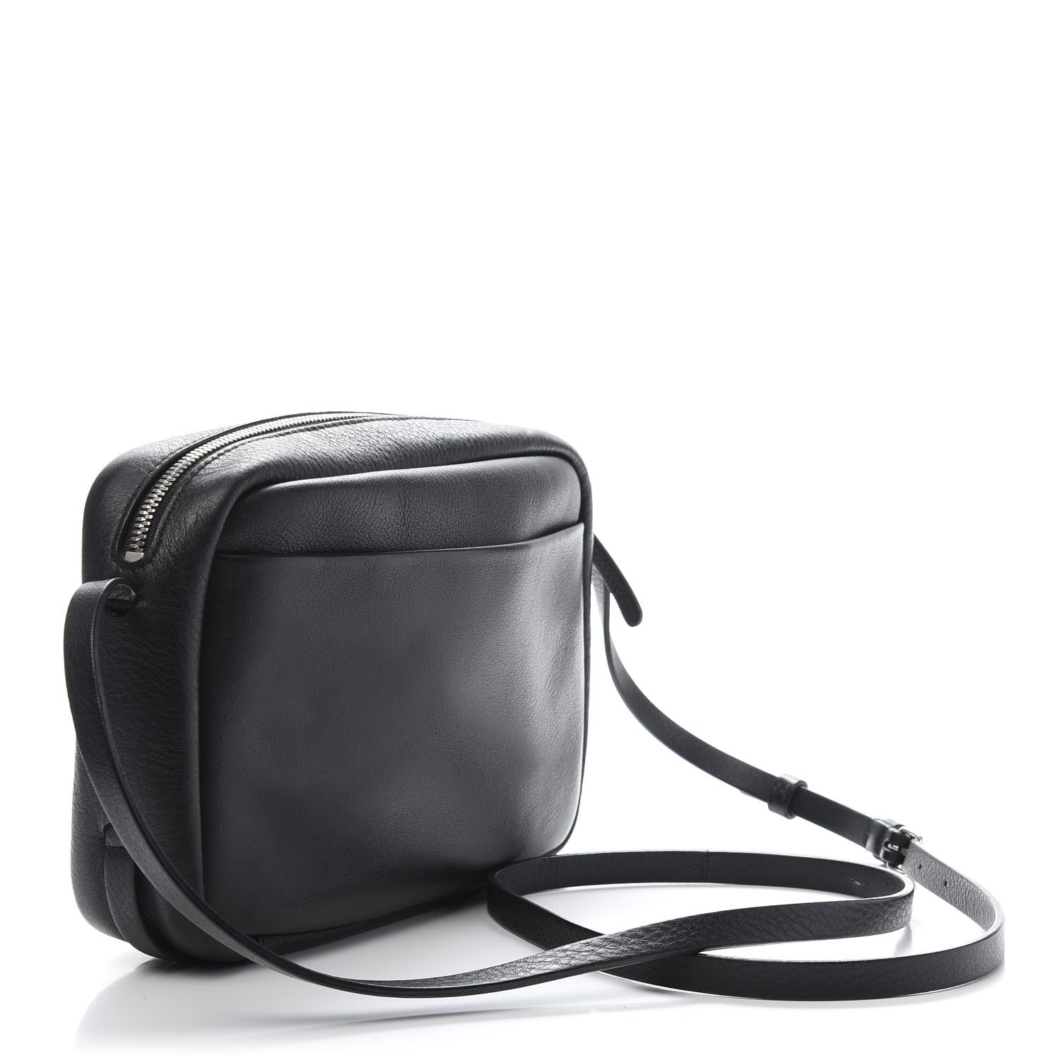 Balenciaga Calfskin Logo S Everyday Camera Bag Black 3 of 9