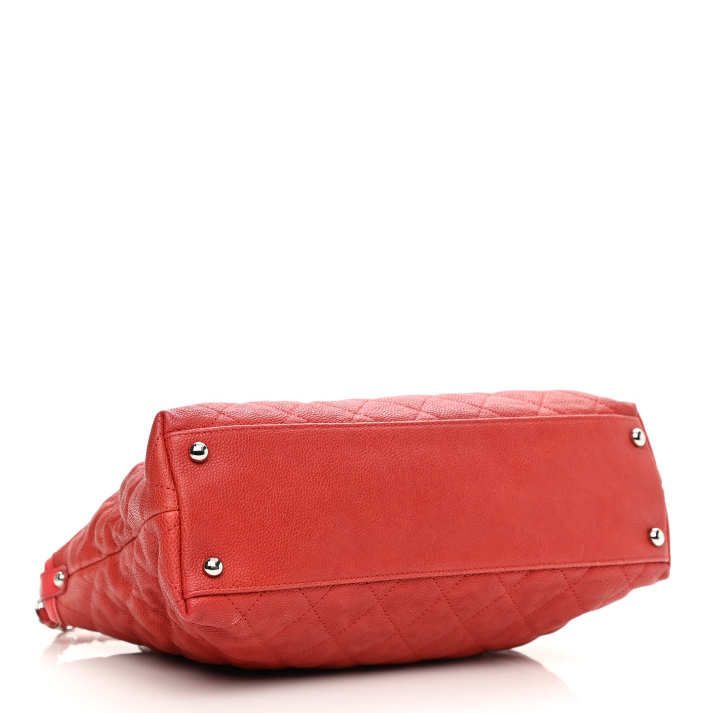 Caviar Quilted French Riviera Hobo Rouge