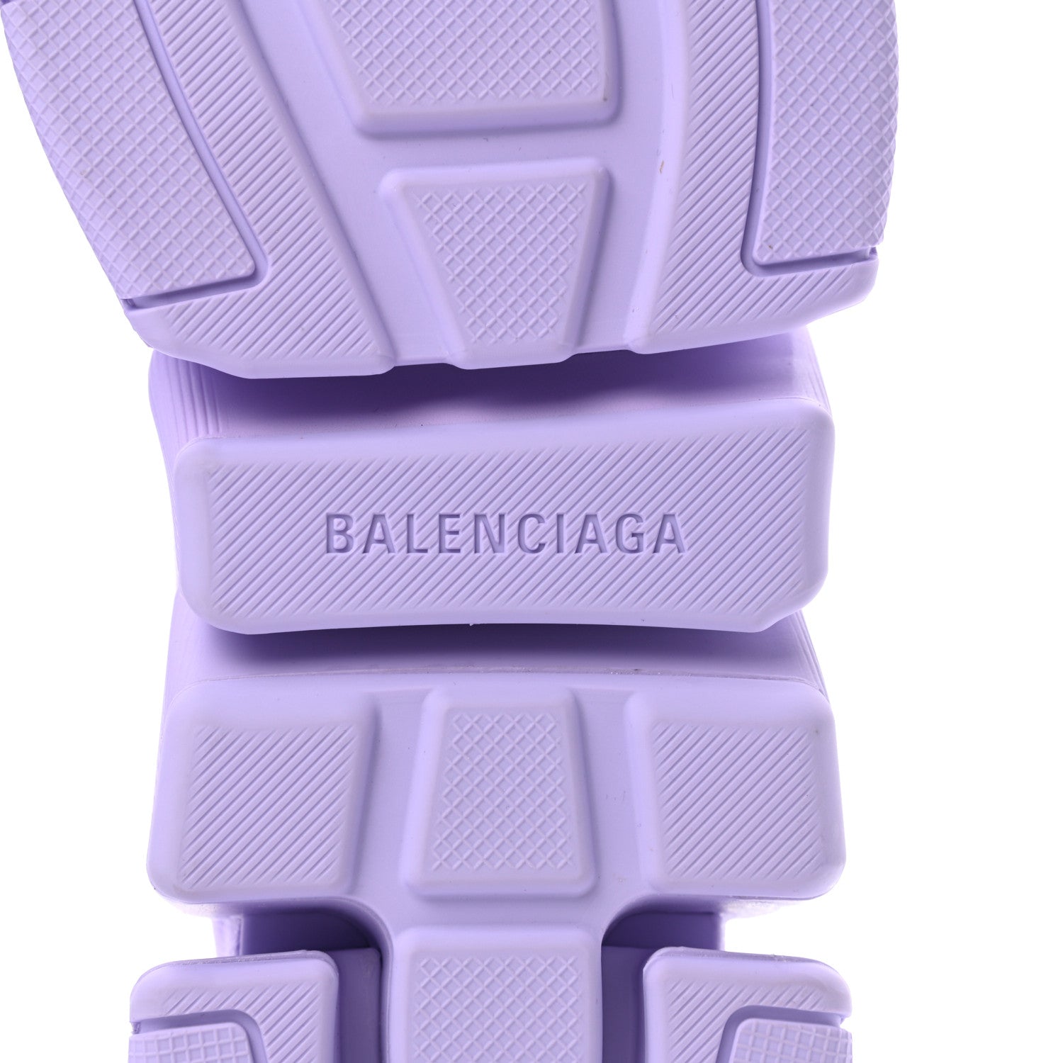 Balenciaga Technical 3D Recycled Knit Womens Speed 2.0 Sneakers 37 Monocolor Lilla 6 of 10