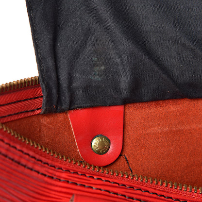Louis Vuitton Epi Speedy 30 Castillan Red 8 of 13