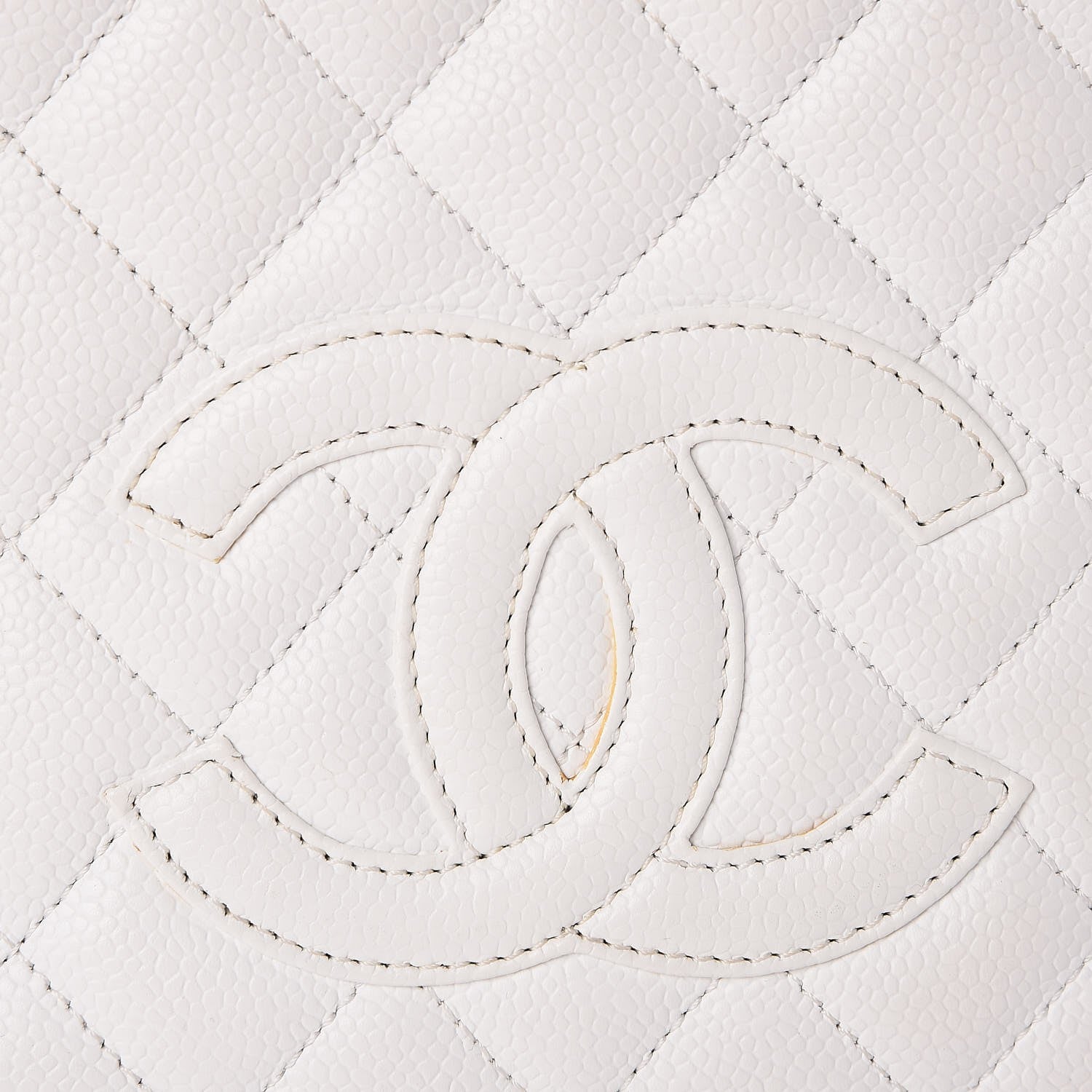 Chanel Caviar Quilted Petit Timeless Tote PTT White 13 of 15