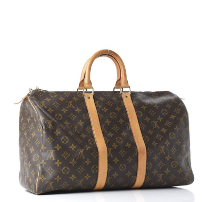Louis Vuitton Monogram Keepall 45 2 of 10