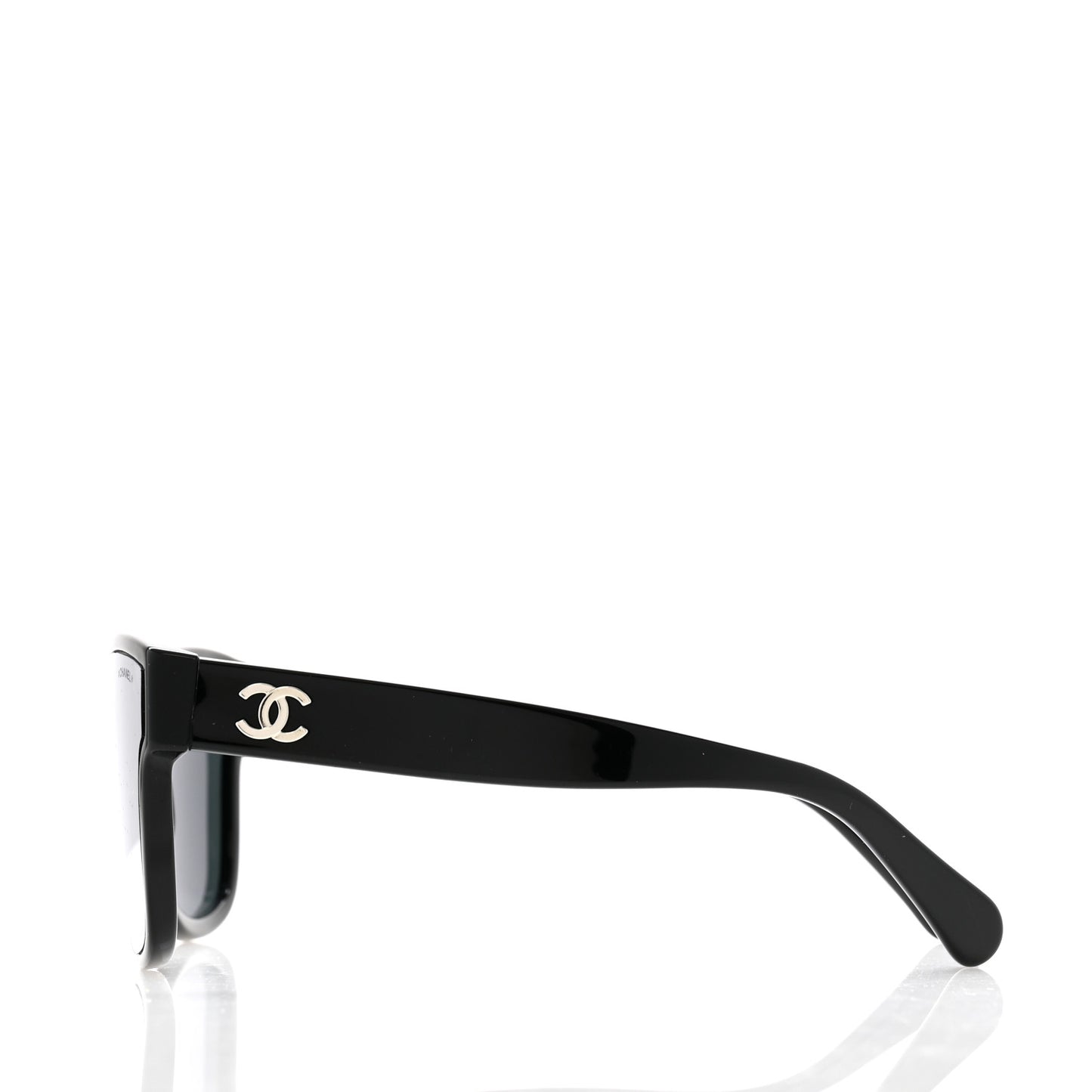 Acetate Butterfly CC Sunglasses 5386 Black