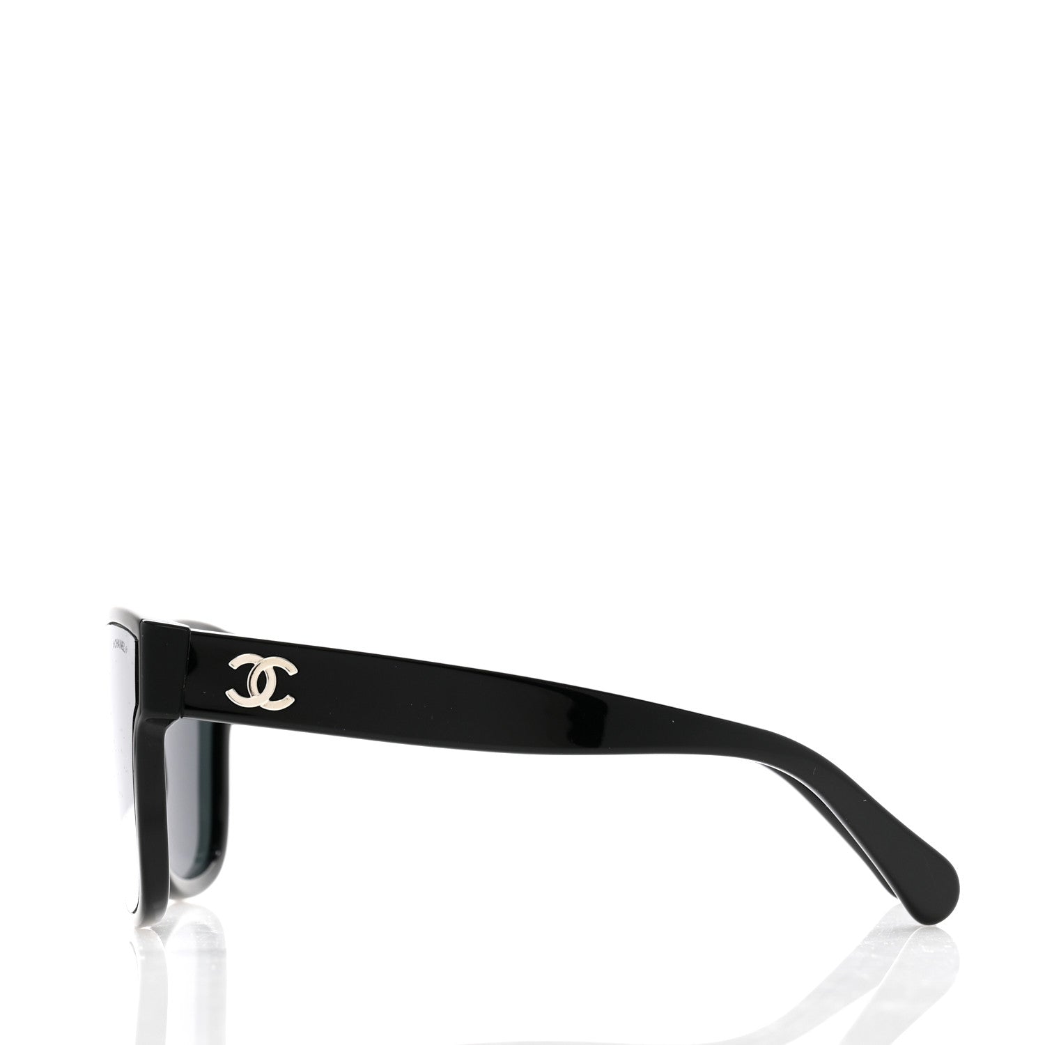 Chanel Acetate Butterfly CC Sunglasses 5386 Black 3 of 8