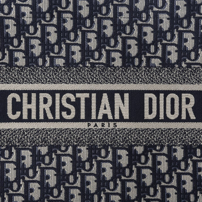 Christian Dior Oblique Medium Book Tote Blue Multicolor 7 of 10