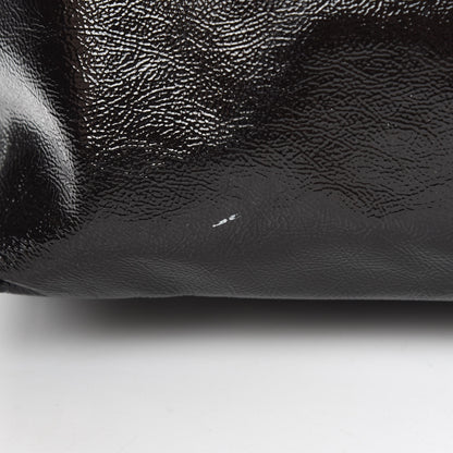 Saint Laurent Textured Patent Medium Easy Y Bag Brown 13 of 18