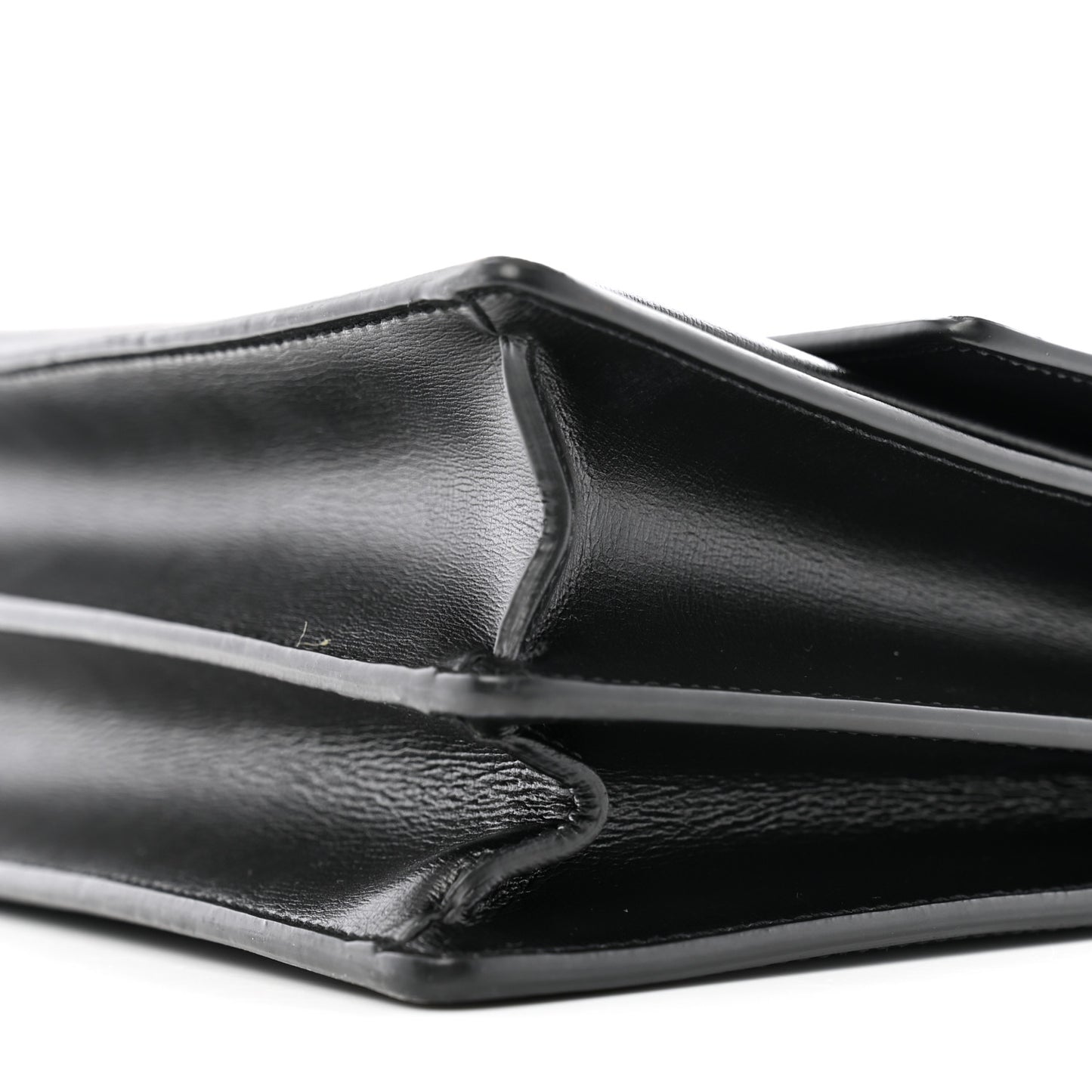 Calfskin Large Monogram Monochrome Sunset Black