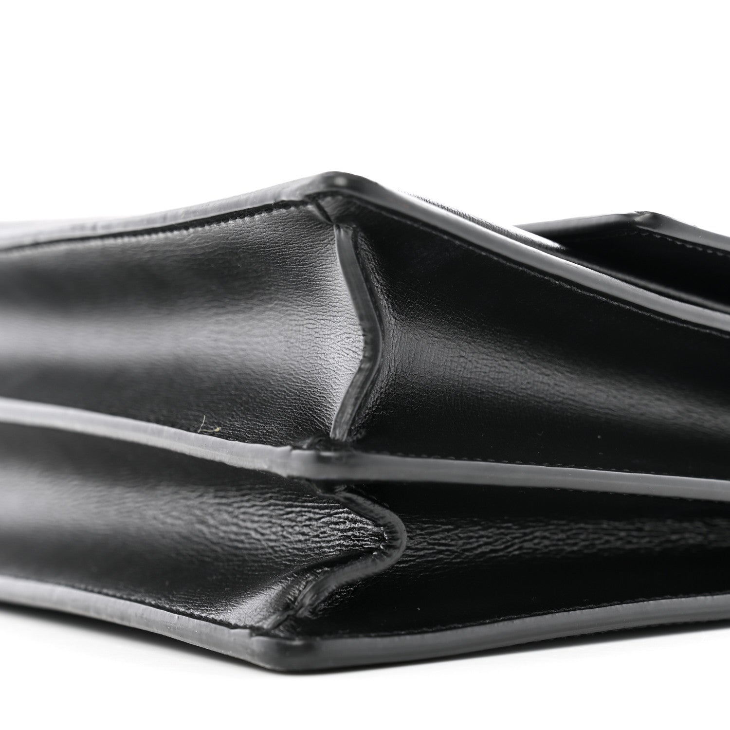 Saint Laurent Calfskin Large Monogram Monochrome Sunset Black 11 of 14