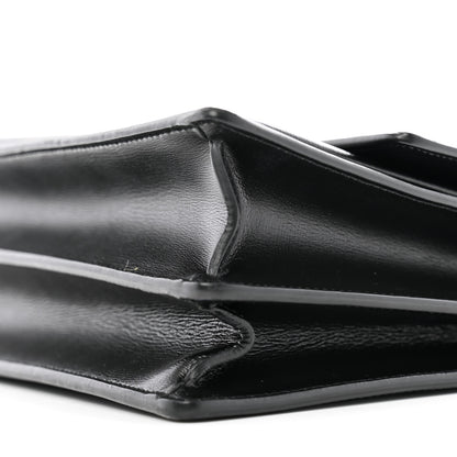 Saint Laurent Calfskin Large Monogram Monochrome Sunset Black 11 of 14