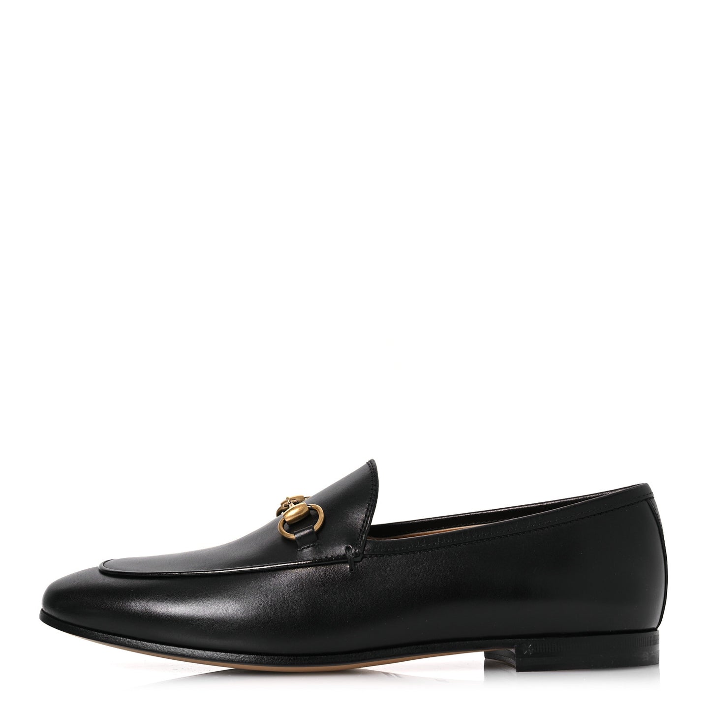 Calfskin Womens Jordaan Loafers 37.5 Black