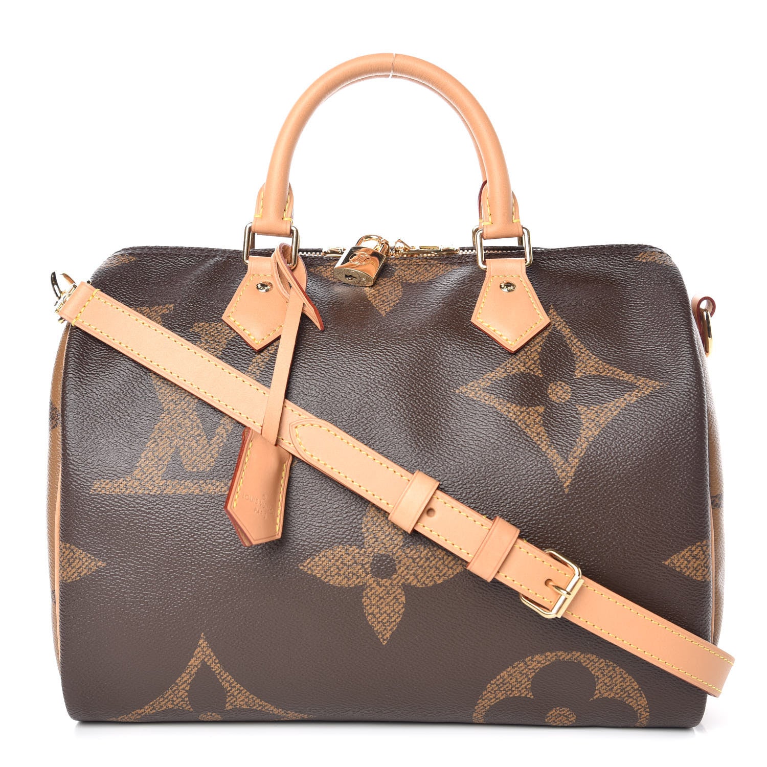 Louis Vuitton Reverse Monogram Giant Speedy Bandouliere 30 1 of 10