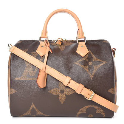 Louis Vuitton Reverse Monogram Giant Speedy Bandouliere 30 1 of 10