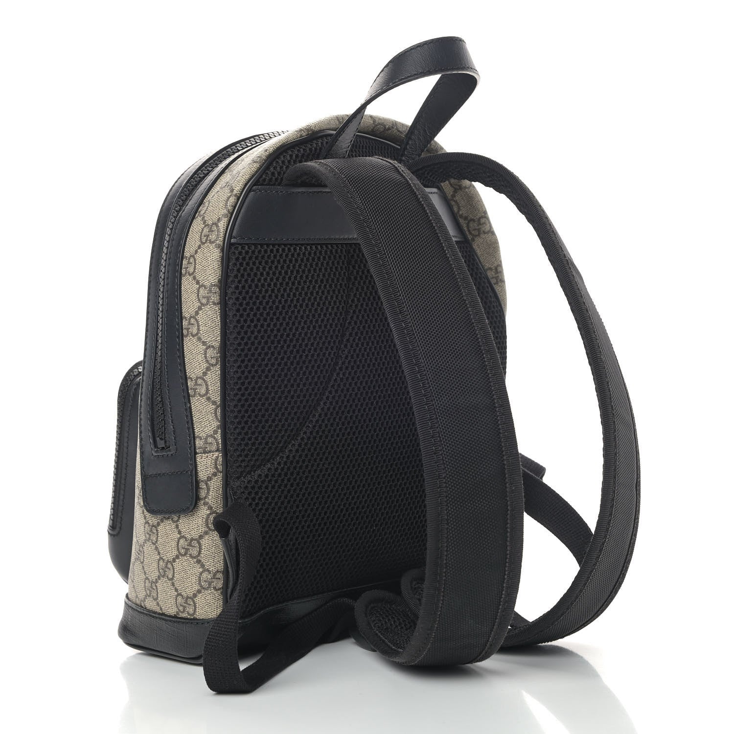Gucci GG Supreme Monogram Small Eden Day Backpack Black 2 of 10