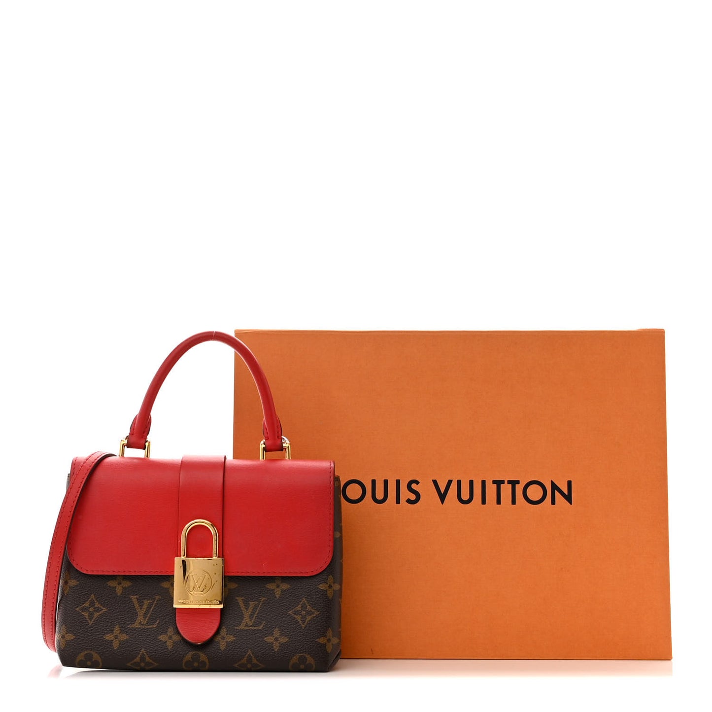 Monogram Locky BB Coquelicot