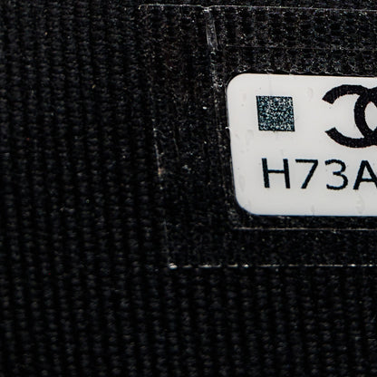 Chanel Caviar Quilted Large Flap Zip Clutch Black 7 of 7