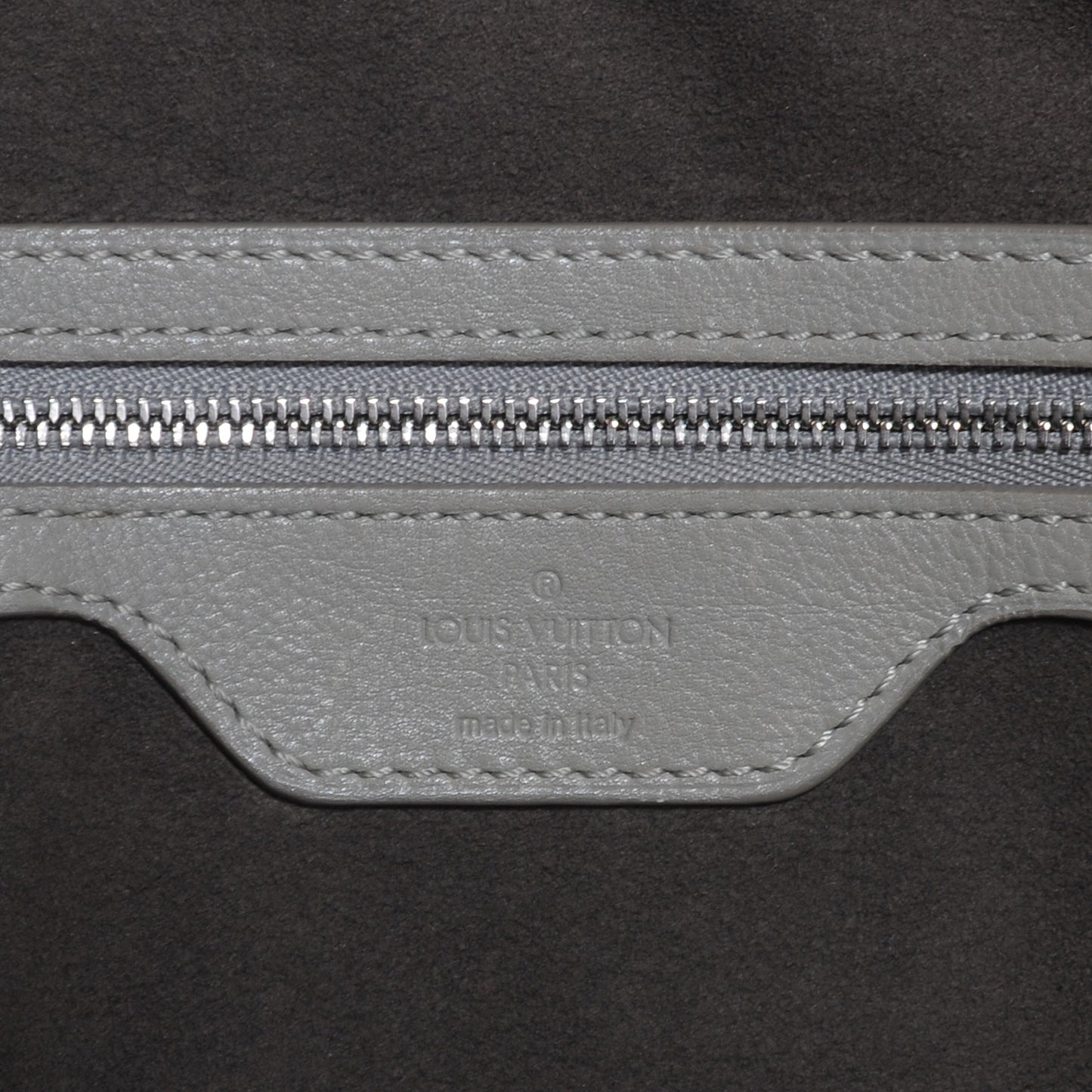 Monogram Lambskin Antheia IXIA GM Gris Clair