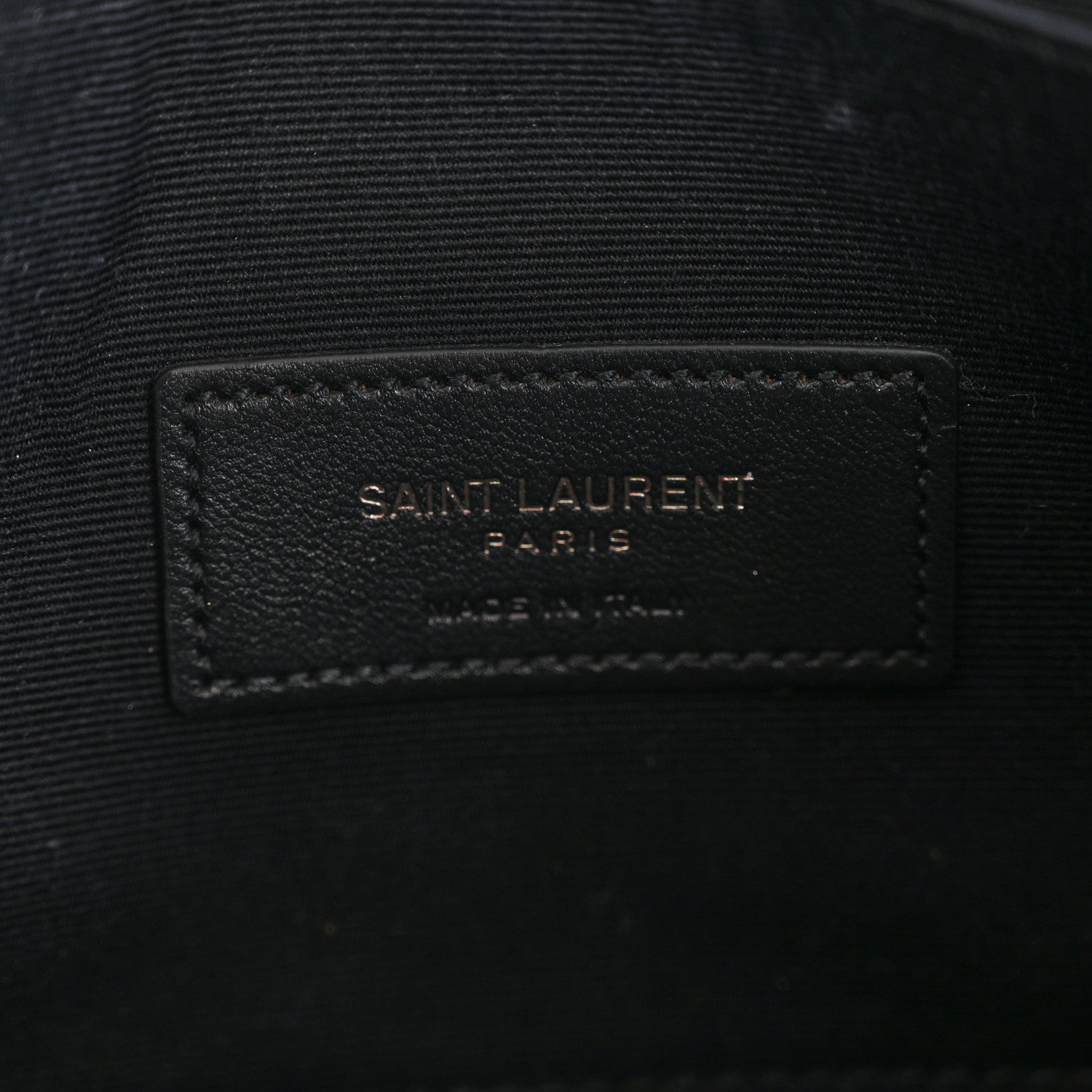 Saint Laurent Crinkled Calfskin Matelasse Niki Bill Pouch Red 6 of 9