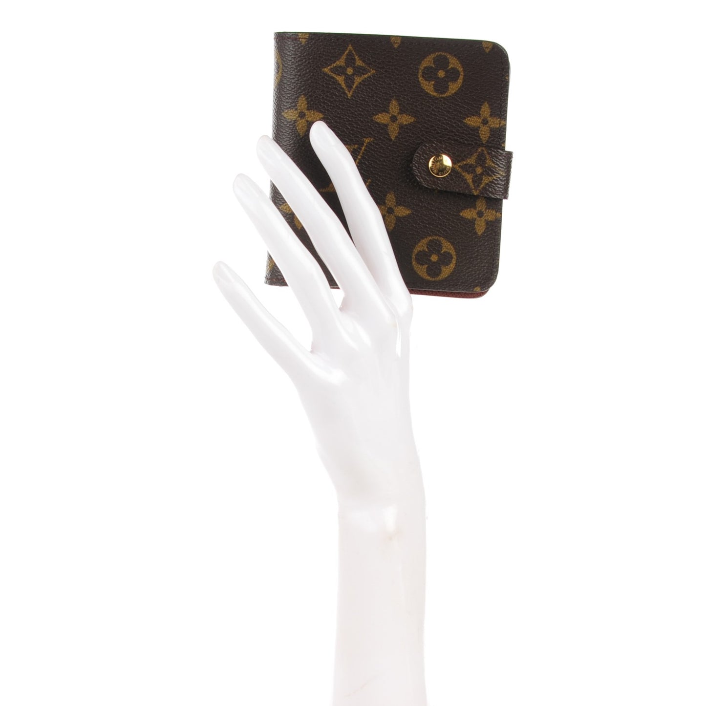 Monogram Compact Zippe Zipped Wallet