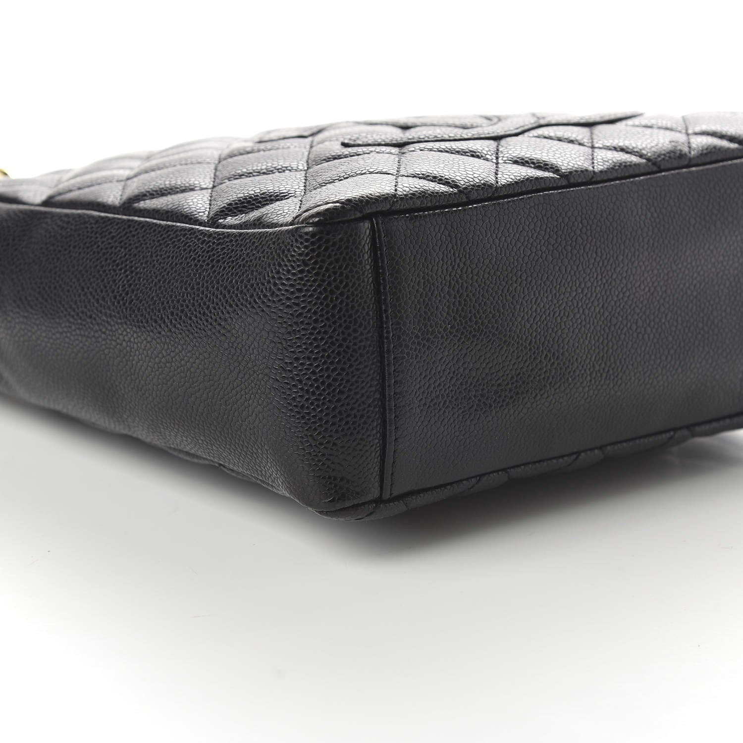 Chanel Caviar Quilted Petit Shopping Tote PST Black 6 of 10