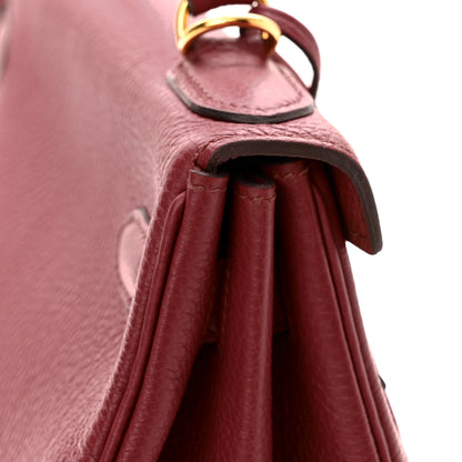 Hermes Togo Kelly Retourne 28 Rubis 12 of 16