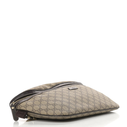 Gucci GG Supreme Monogram Belt Bag Dark Brown 4 of 14