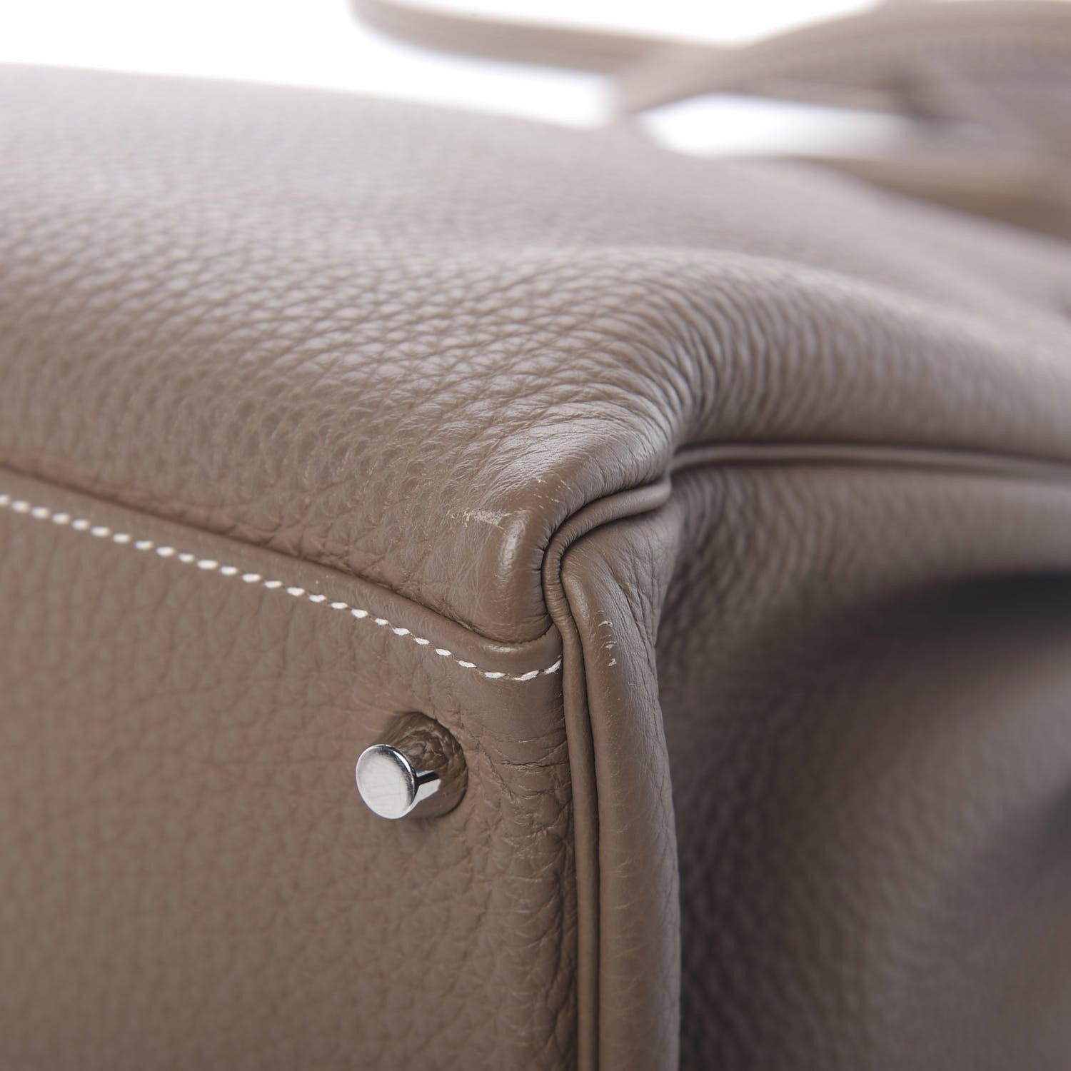 Hermes Togo Kelly Retourne 32 Etoupe 16 of 16