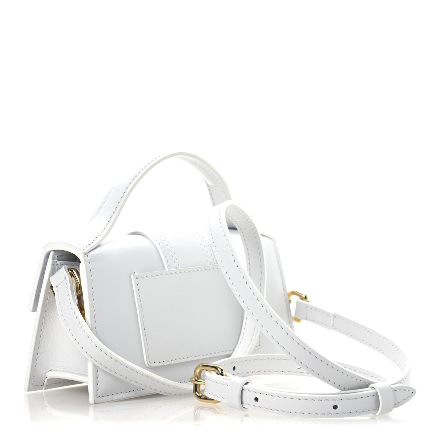 Smooth Calfskin Le Bambino White