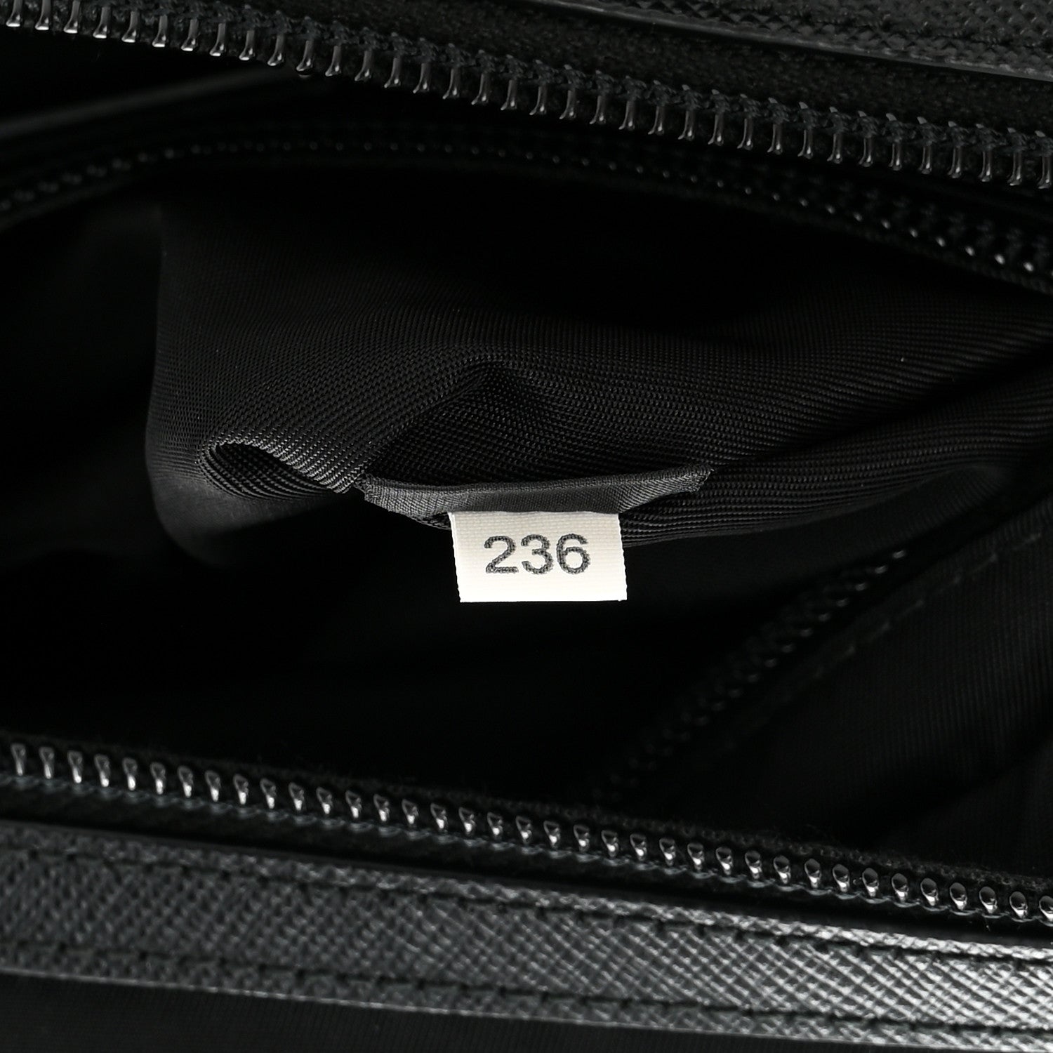 Prada Re-Nylon Saffiano Travel Pouch Black 8 of 12