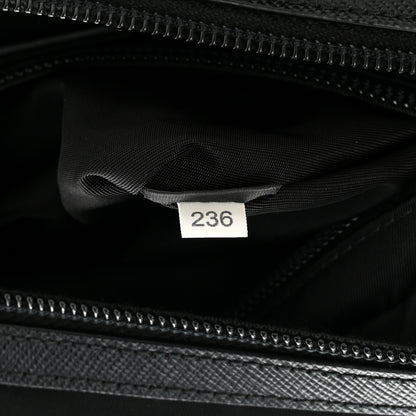 Prada Re-Nylon Saffiano Travel Pouch Black 8 of 12