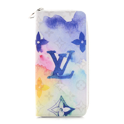 Louis Vuitton Monogram Watercolor Vertical Zippy Wallet 1 of 9