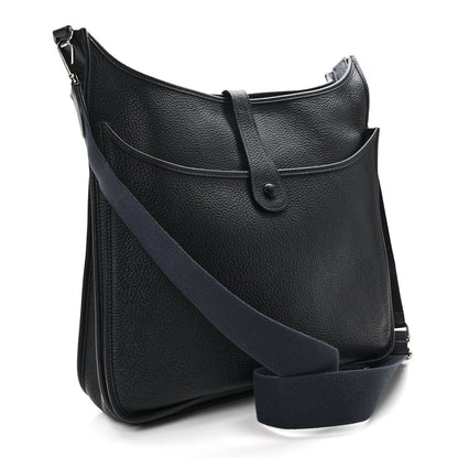 Hermes Taurillon Clemence Evelyne III TGM Black 3 of 15