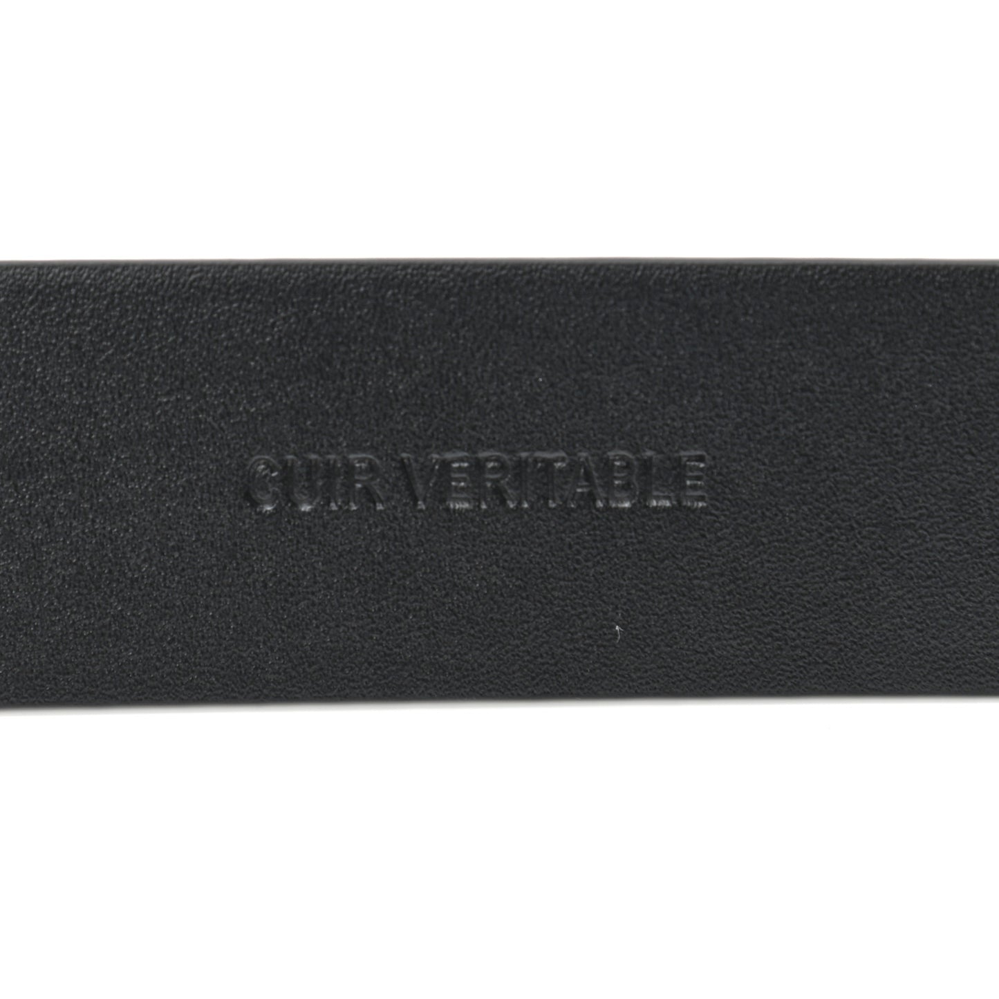Calfskin Lambskin CC Chain Belt 75 30 Black Gold