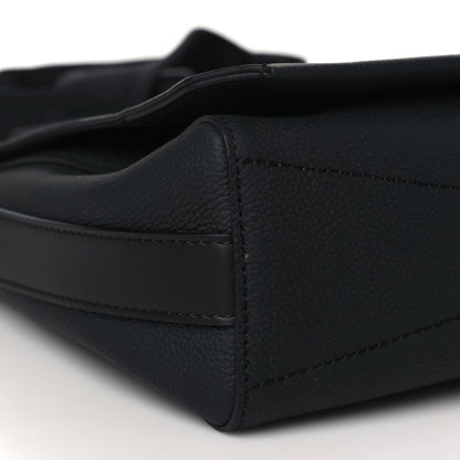 Louis Vuitton Calfskin Aerogram Messenger Black 7 of 8